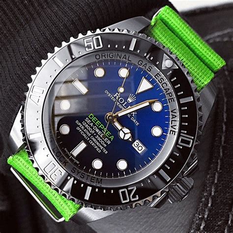 rolex deep sea nato|Rolex deep sea thickness.